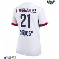 Ženski Nogometni dresi Paris Saint-Germain Lucas Hernandez #21 Gostujoči 2025-26 Kratek Rokav